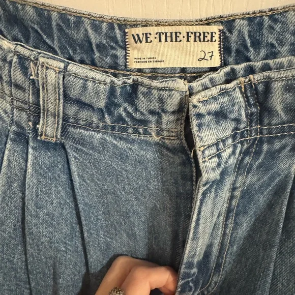 We the free Wide leg Equinox Jeans Equinox in Open Sky - Picture 5 of 6